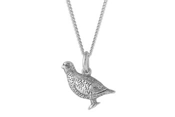 Partridge Necklace / Partridge Pendant