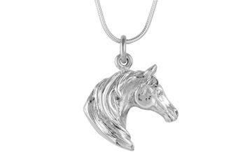 Horse Head Necklace - Arab