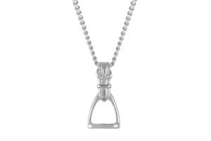 Horse Stirrup Necklace - Smaller Design